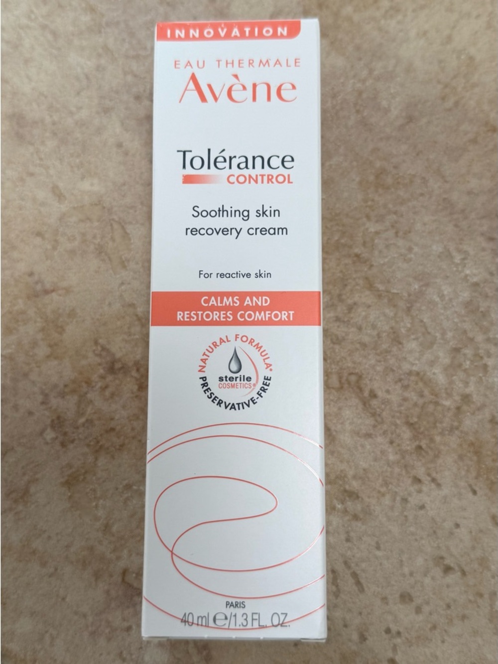 Tolérance Control Soothing Skin Recovery Cream - White and Coral